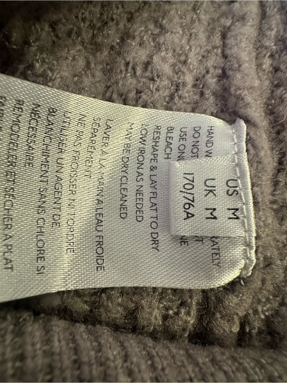2 Piece Free People Gray Waffle Knit V-Neck Sweater & Pants Set - Picture 7 of 8